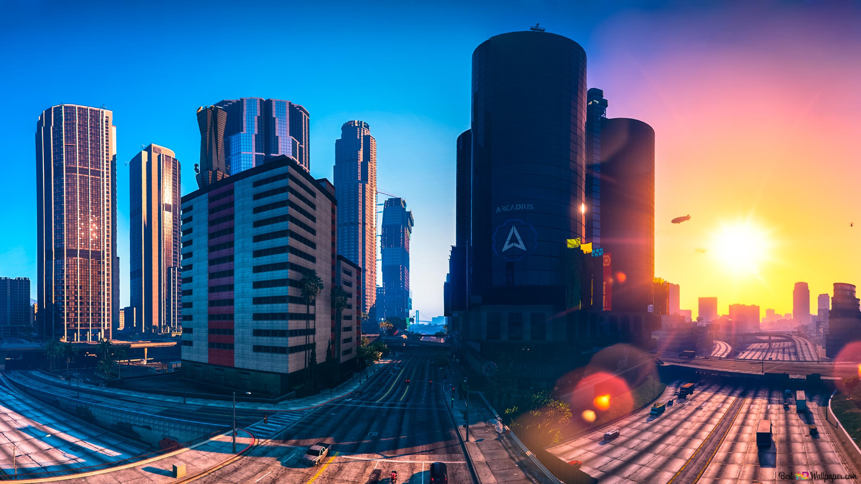 Los Santos skyline